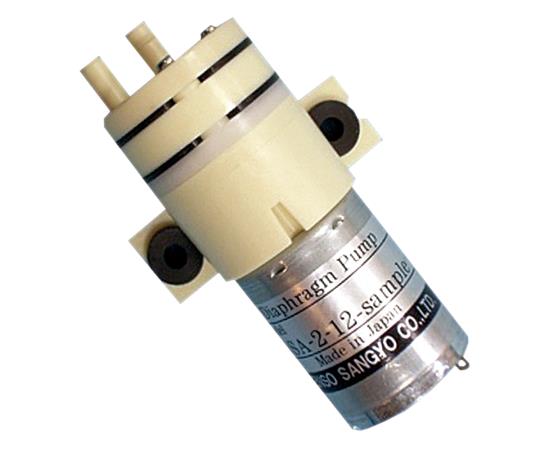 AS ONE 2-9573-01 DSA-2F-12 Small DC Diaphragm Pump for EPDM Air 12V 1.3L/min